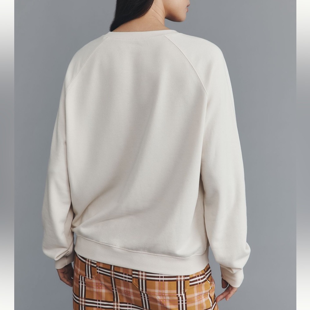 ANTHROPOLOGIE MAEVE ANIMAL FRIENDS CREWNECK SWEATSHIRT NWT - Picture 5 of 5